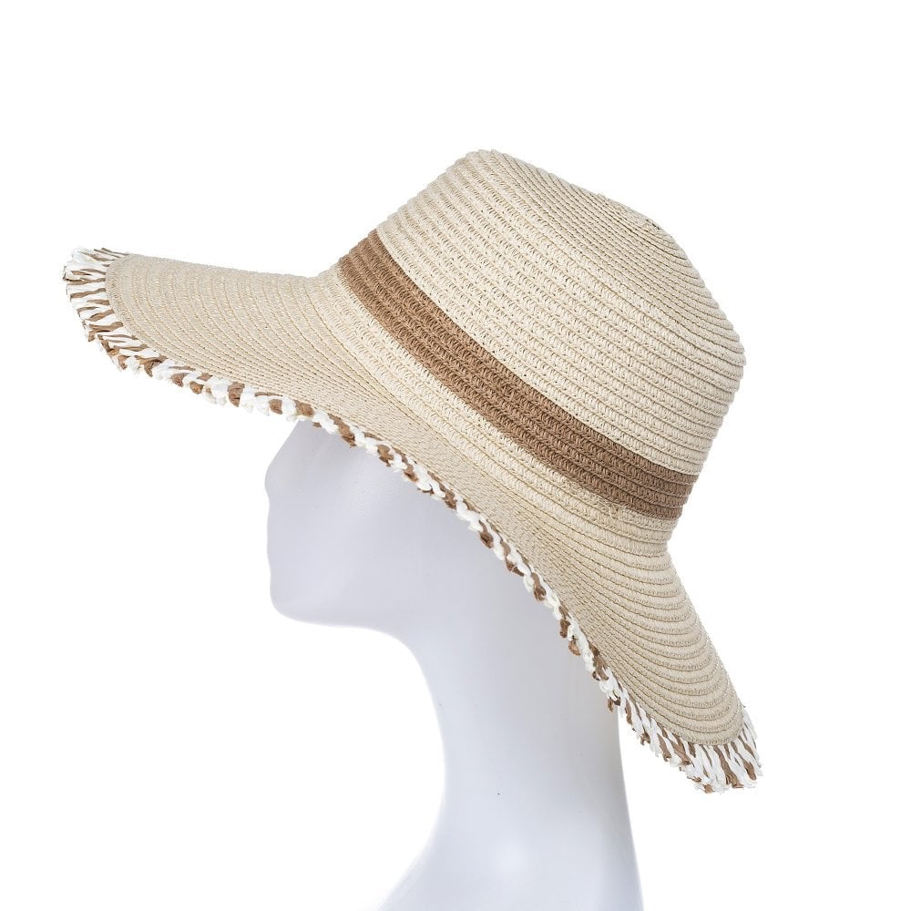 Park Lane Antigua Sun Hat - Latte