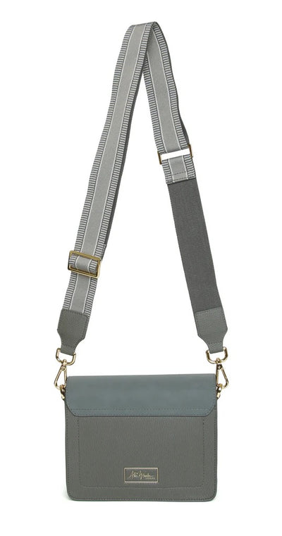 Alice Wheeler Slate Grey Highbury Crossbody Bag