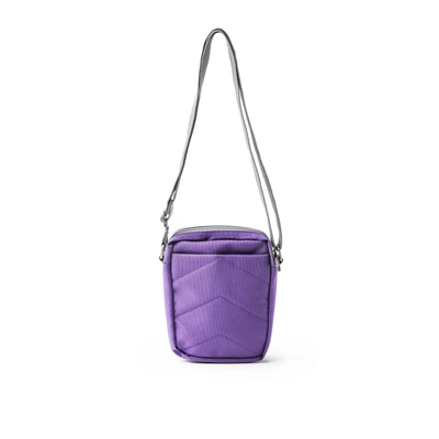 ROKA Bond Crossbody Bag -Sustainable Canvas - Imperial Purple