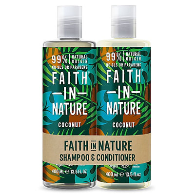 Faith in Nature Coconut - Banded Shampoo & Conditioner Duo