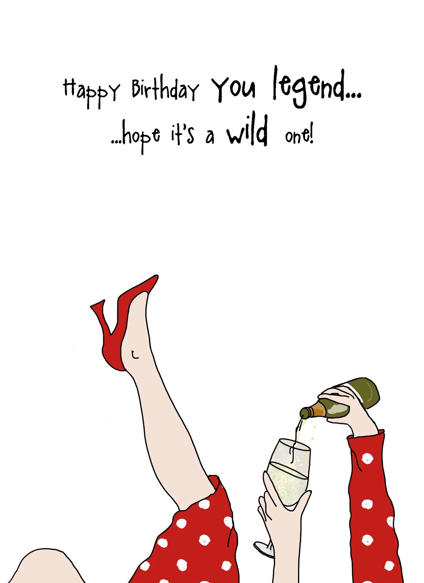 Camilla & Rose Birthday Card - You Legend