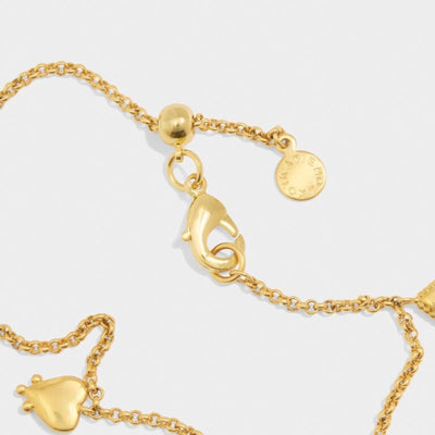 Katie Loxton Waterproof Jewellery - Boheme - Gold Multi Charm Chain Bracelet