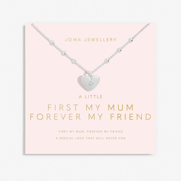 Joma Jewellery - 'A Little First My Mum Forever My Friend' Necklace