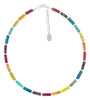 Carrie Elspeth Rainbow Jasper Semi-Precious Gemstone Full Beaded Necklace