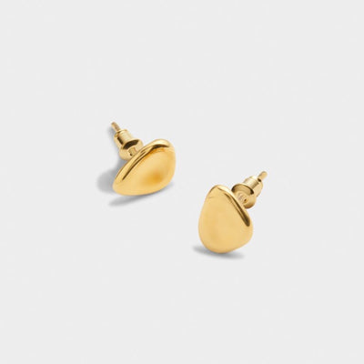 Katie Loxton Waterproof Jewellery - Pebble - Stud Earrings - Gold