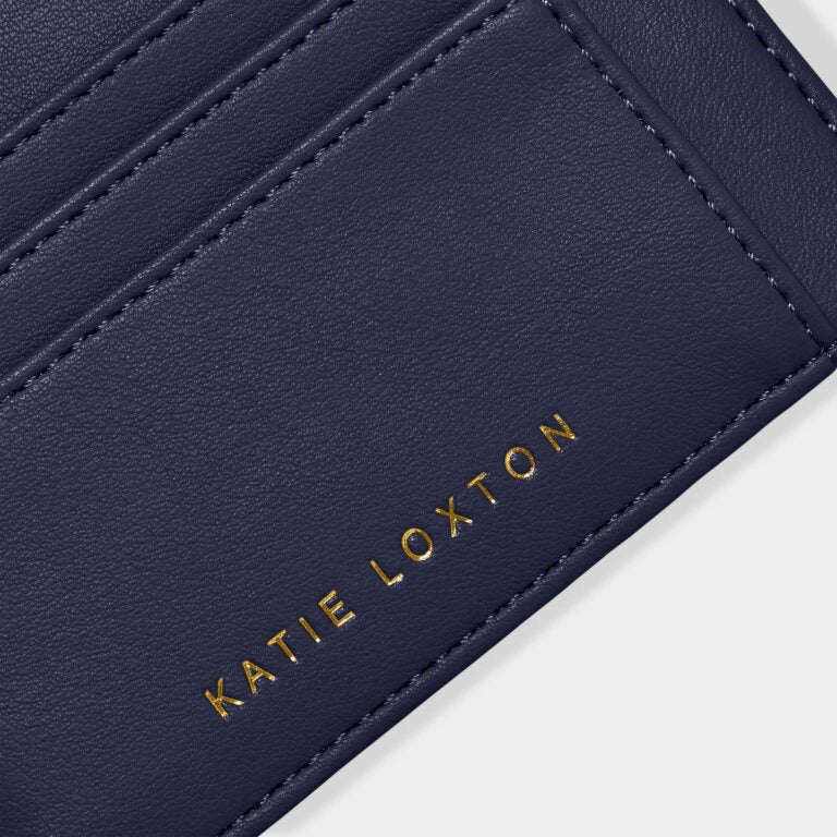 Katie Loxton Lily Card Holder - Midnight Blue