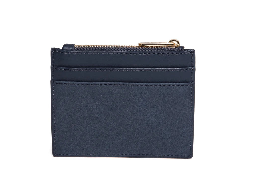 Alice Wheeler Verona Coin & Card Purse -Navy