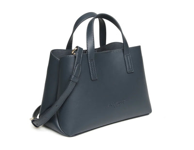 Alice Wheeler Florence Tote Handbag - Nappa Collection - Navy Blue