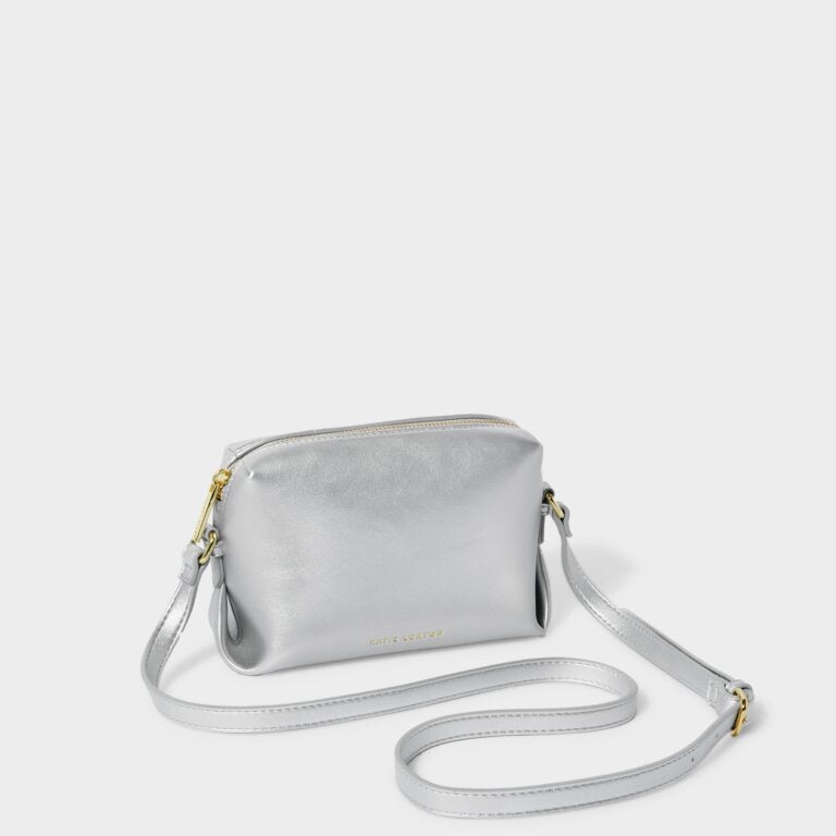 Katie Loxton Lily Mini Crossbody Bag - Silver