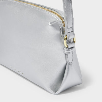 Katie Loxton Lily Mini Crossbody Bag - Silver