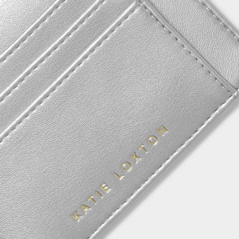 Katie Loxton Lily Card Holder - Silver