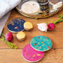 Sara Miller London Chelsea Ceramic Coasters - Set of 4 - Gift Boxed