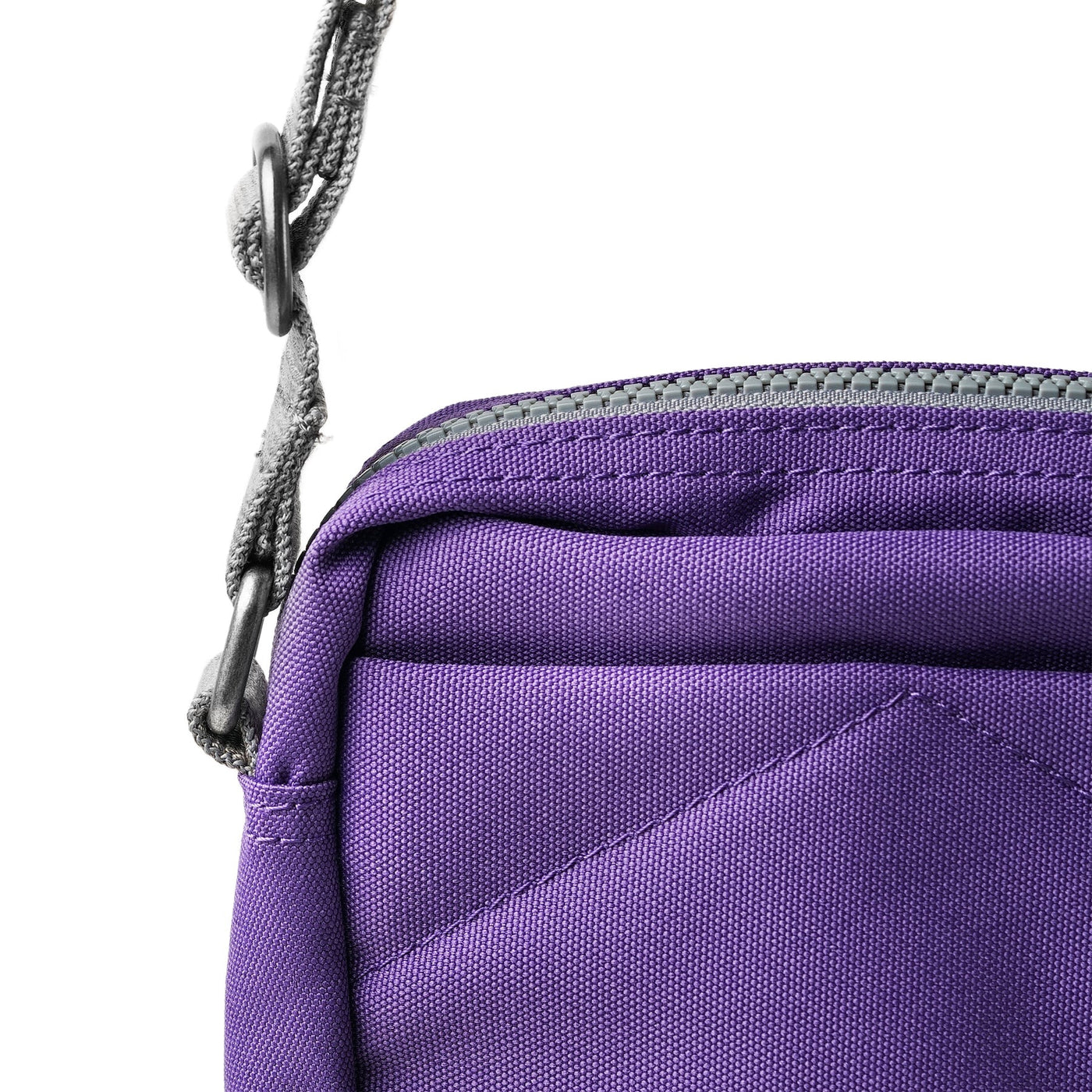 ROKA Bond Crossbody Bag -Sustainable Canvas - Imperial Purple