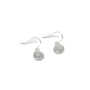Clementine Jewellery - Dira Disc Earrings- Silver