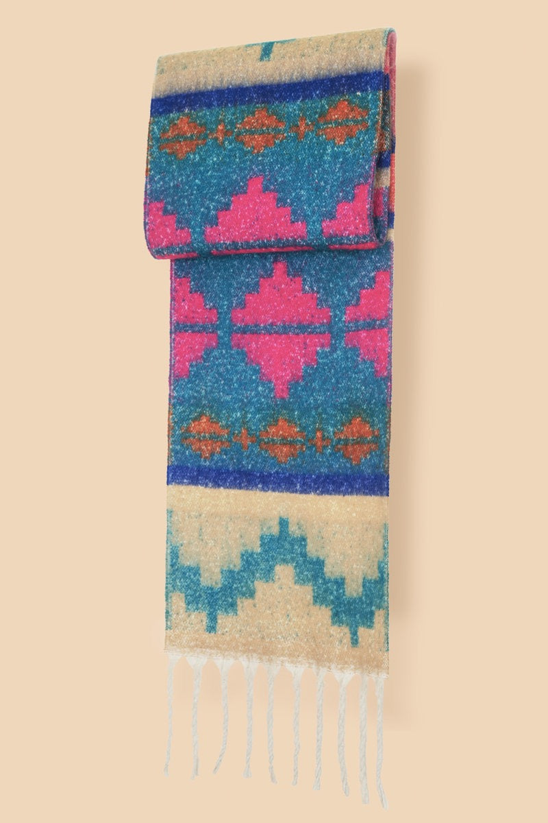 Powder Koko Cosy Scarf - Pink Multi Mix