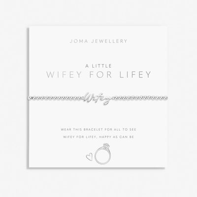 Joma Jewellery - 'A Little Wifey For Life' Bracelet