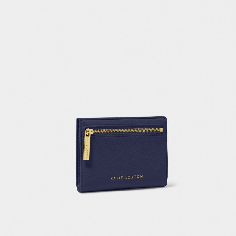 Katie Loxton Jayde Zip Small Purse - Midnight Blue