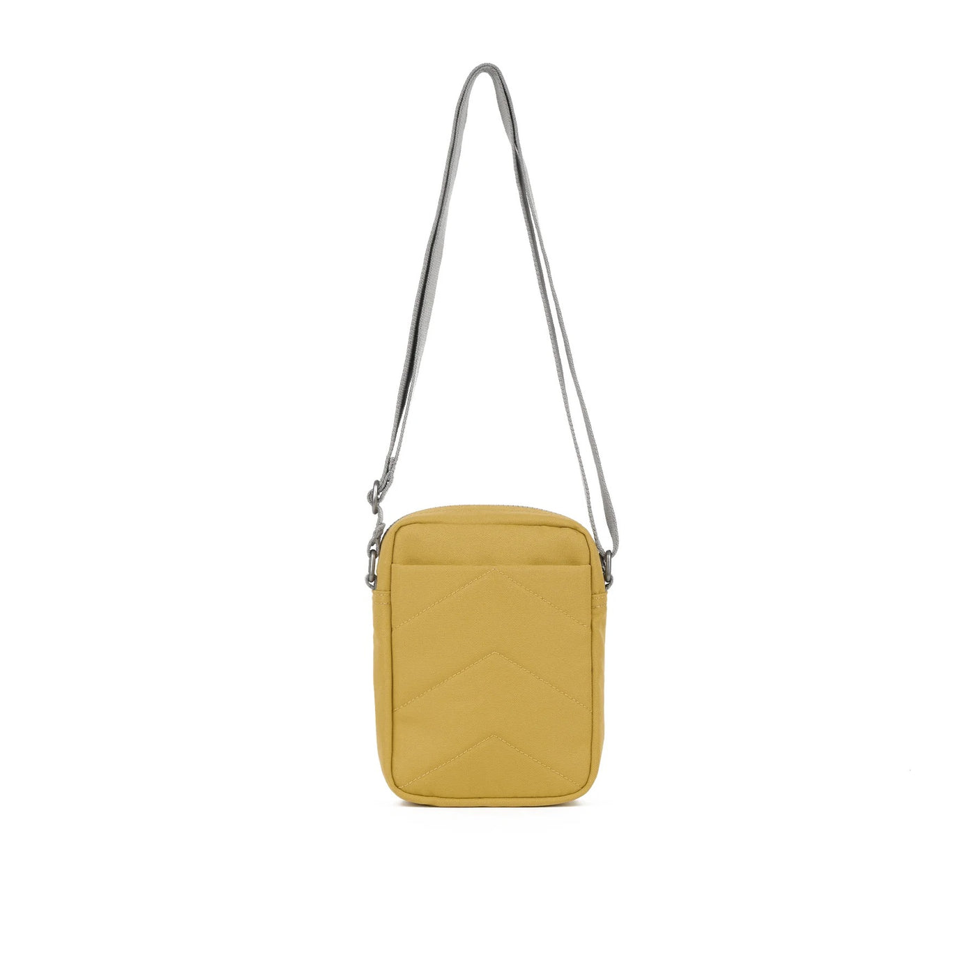 ROKA Bond Crossbody Bag -Sustainable Canvas - Flax (Mustard)