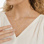 Joma Jewellery Style Stories - Pave Clover Chain Necklace  - Gold