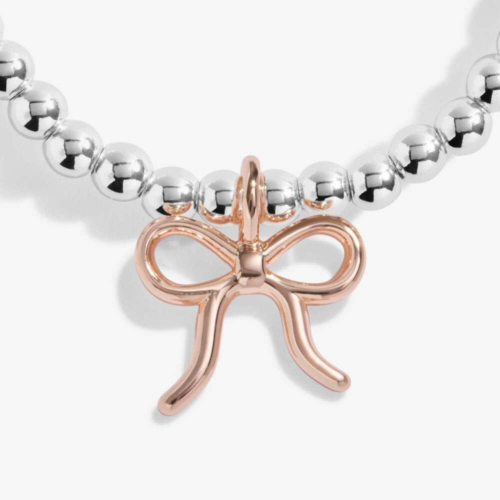 Joma Jewellery - 'A Little You Are All Things Lovely' Bracelet -Silver/Rose Gold