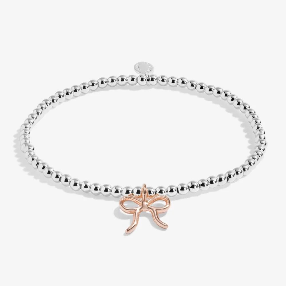 Joma Jewellery - 'A Little You Are All Things Lovely' Bracelet -Silver/Rose Gold