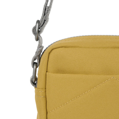 ROKA Bond Crossbody Bag -Sustainable Canvas - Flax (Mustard)