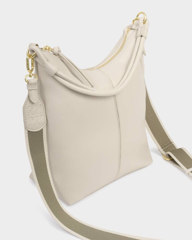 Katie Loxton - Hallie - Medium Satchel Multiway Handbag - Oyster