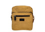 Spirit (5766) Lightweight Crossbody Multi Zip Handbag - Mustard/Dark Chocolate