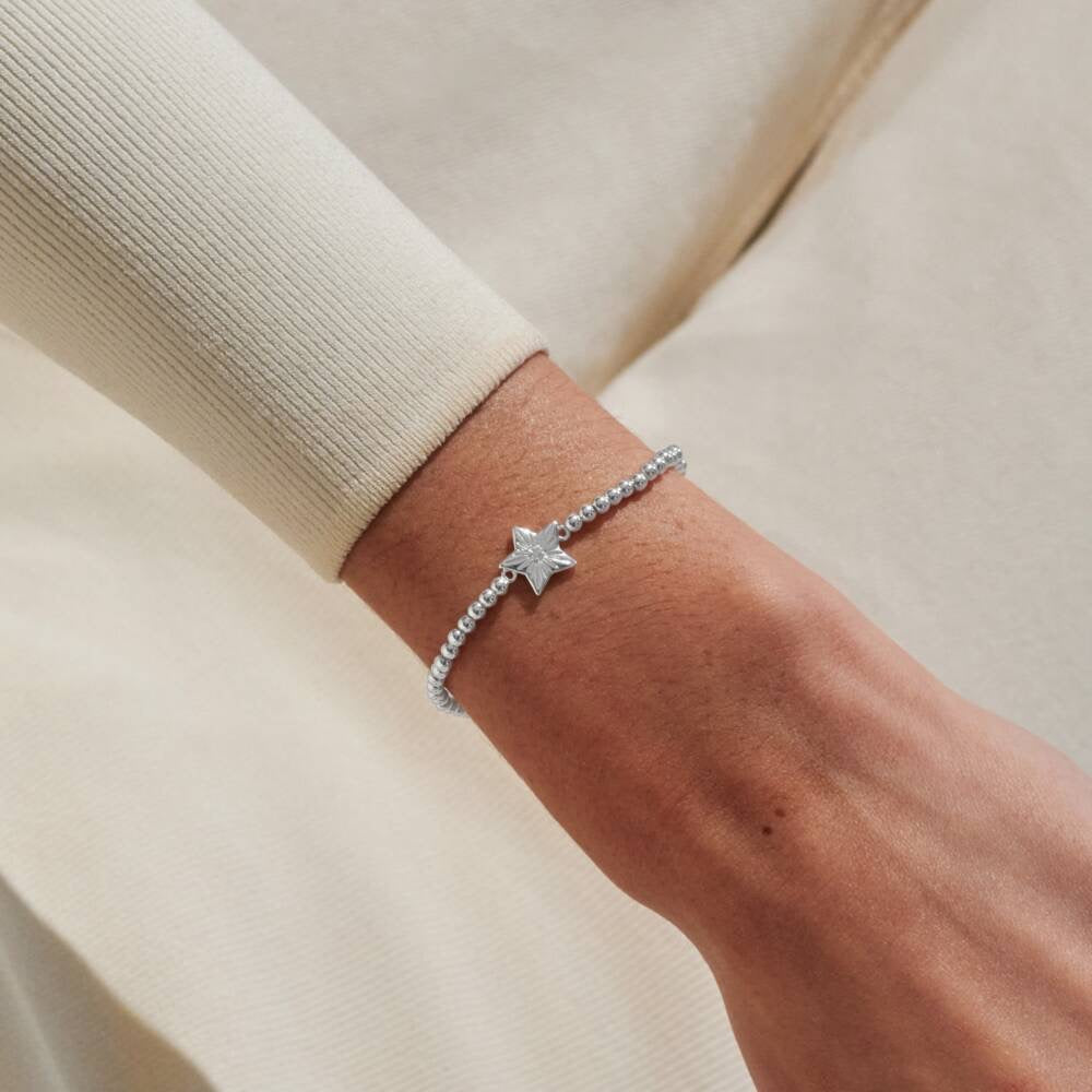 Joma Jewellery - 'A Little Congratulations on Your Exams' Bracelet -Silver