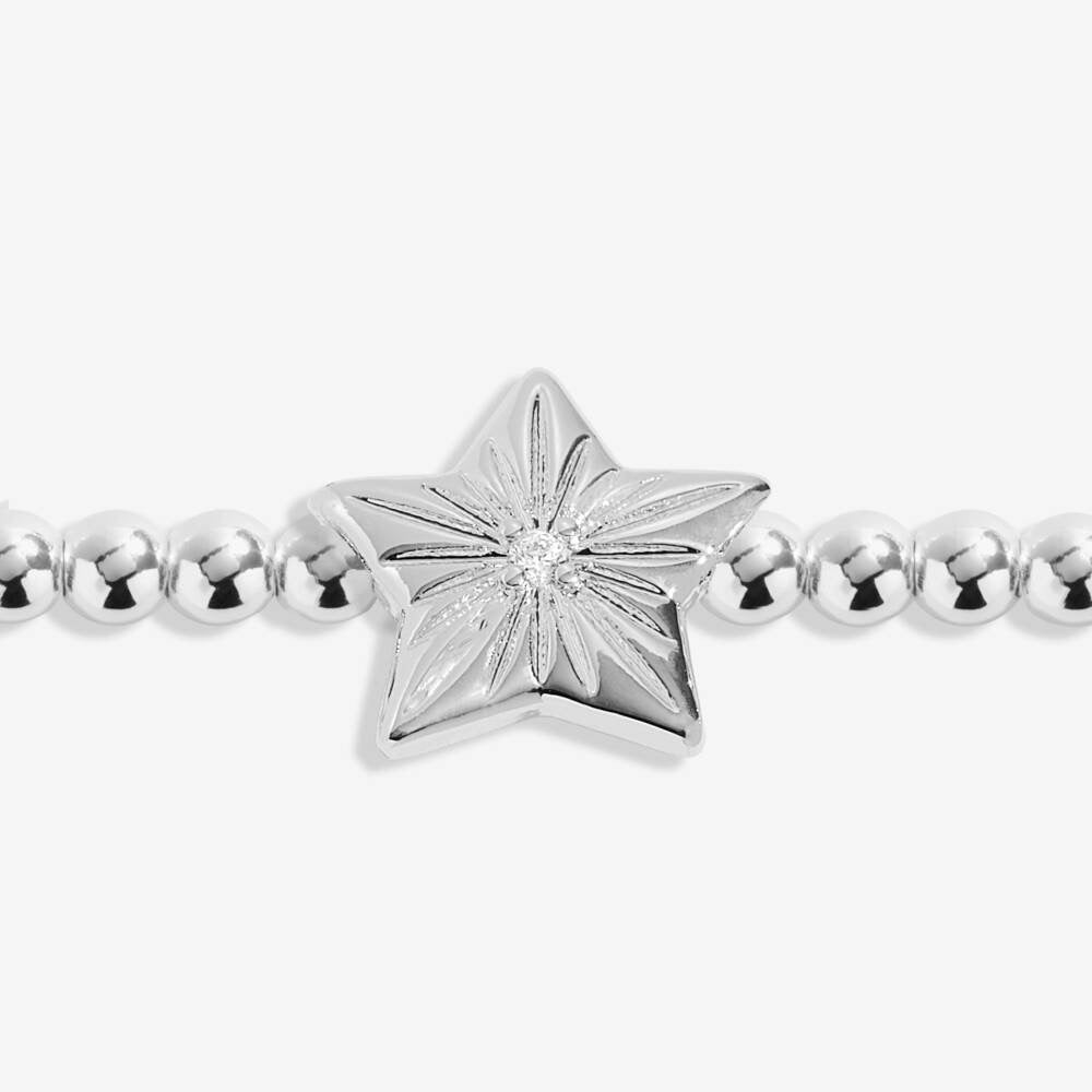 Joma Jewellery - 'A Little Congratulations on Your Exams' Bracelet -Silver
