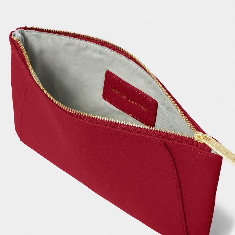 Katie Loxton Hana Pouch - Garnet Red