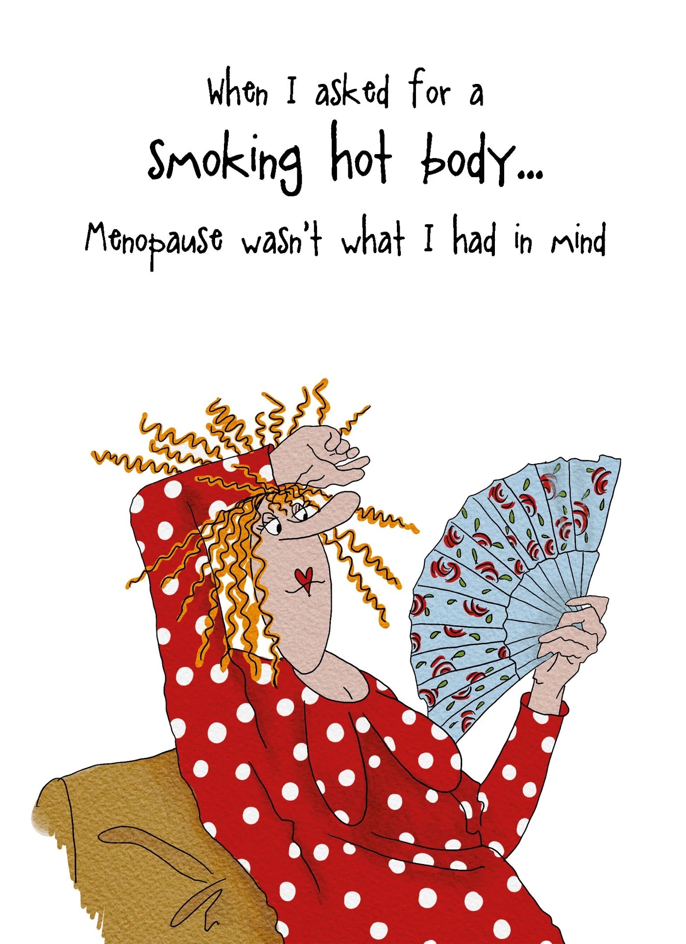 Camilla & Rose Blank Card - Smoking Hot Body