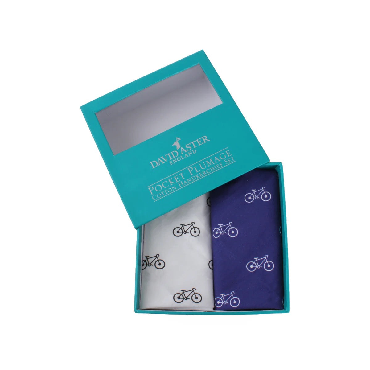 David Aster Bike Cotton Handkerchief - Pack of 2