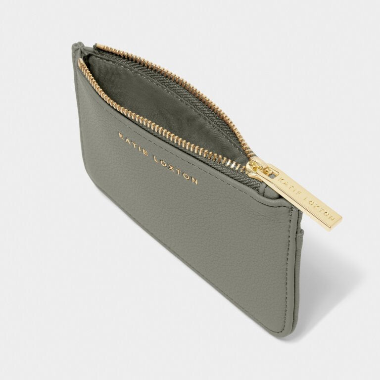 Katie Loxton Hana Coin & Cardholder Purse - Graphite Green