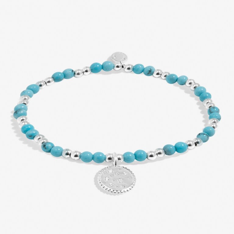 Joma Jewellery - Girls  - A Little December Birthstone Bracelet - Turquoise