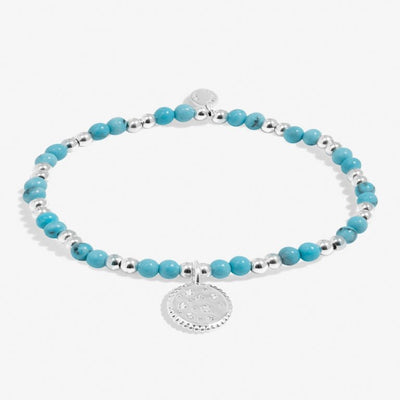 Joma Jewellery - Girls  - A Little December Birthstone Bracelet - Turquoise