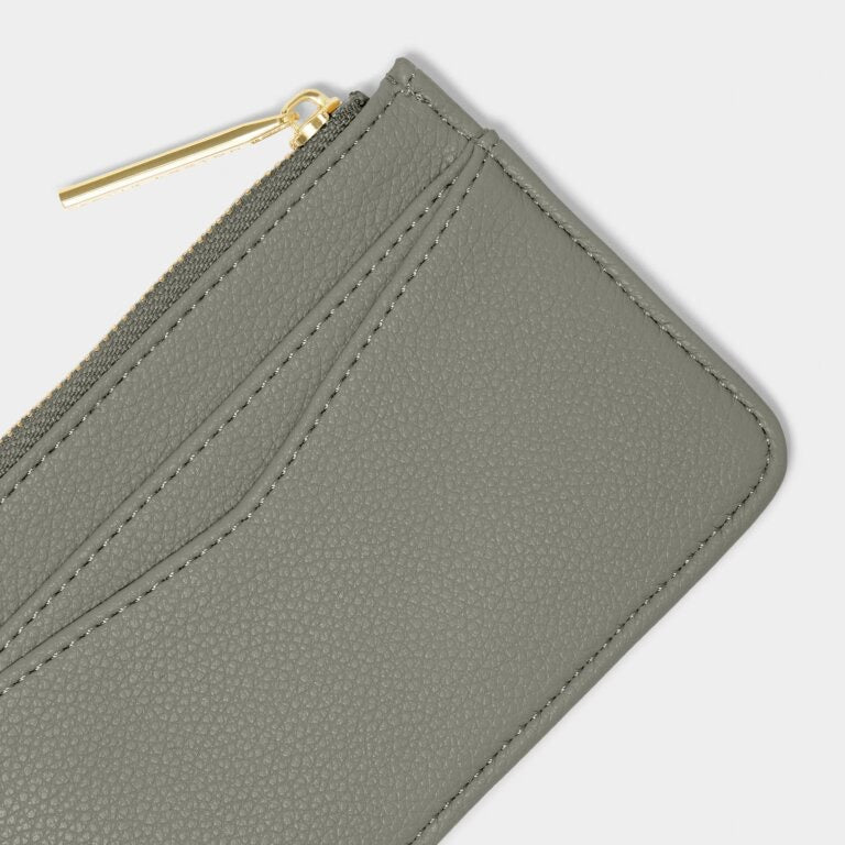 Katie Loxton Hana Coin & Cardholder Purse - Graphite Green