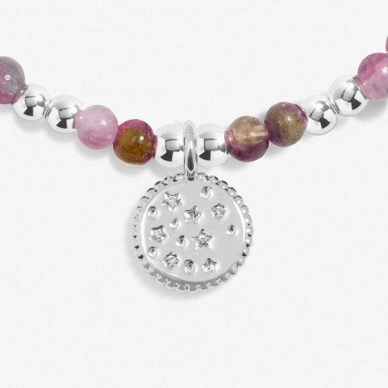 Joma Jewellery - Girls  - A Little October Birthstone Bracelet - Tourmaline