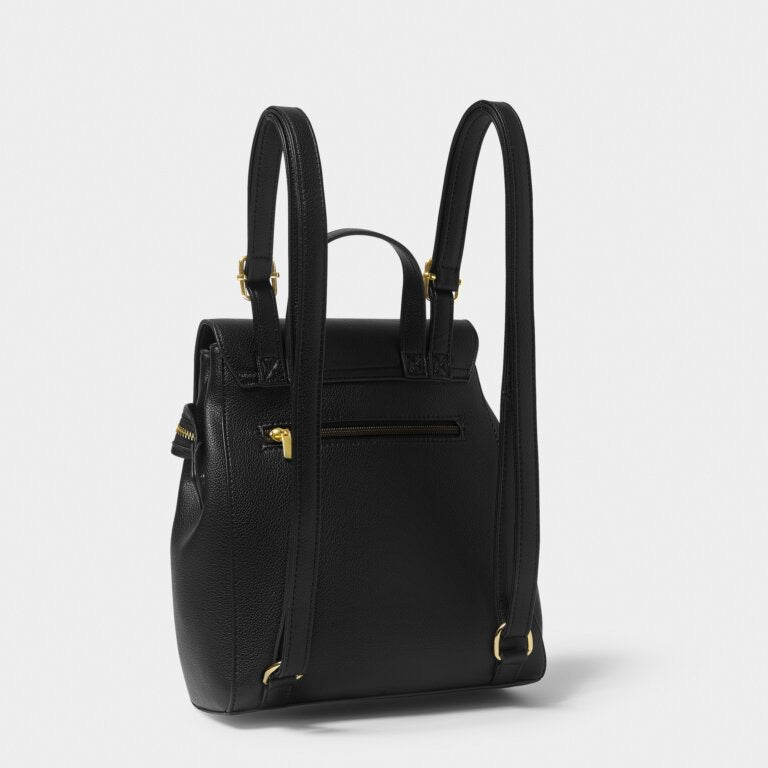 Katie Loxton Aimee Medium Backpack - Black