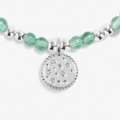 Joma Jewellery - Girls  - A Little August Birthstone Bracelet - Adventurine