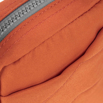 ROKA Bond Crossbody Bag -Sustainable Canvas - Pumpkin Orange
