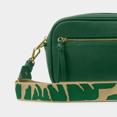 Katie Loxton Hallie Double Strap Crossbody Bag - Emerald Green