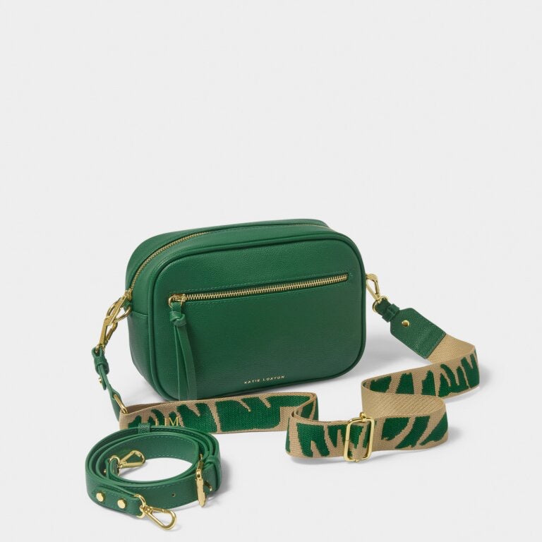 Katie Loxton Hallie Double Strap Crossbody Bag - Emerald Green