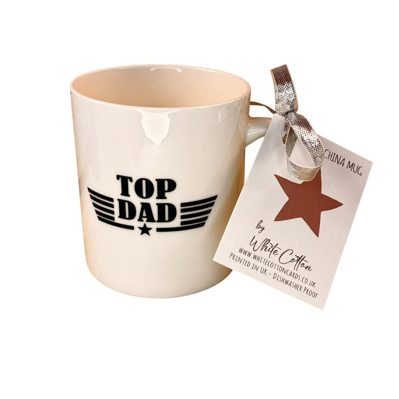Top Dad Mug - White Cotton Cards