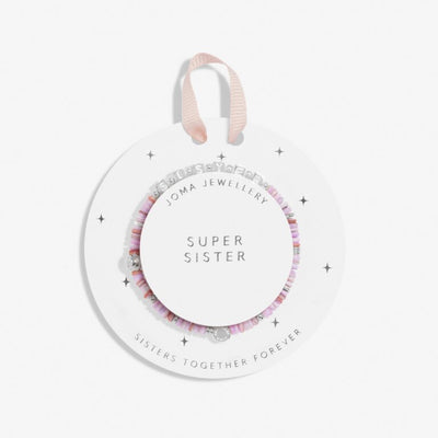 Joma Jewellery - Girls  - Happy Little Moments Bracelet - Super Sister