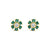 Emerald Green/Gold