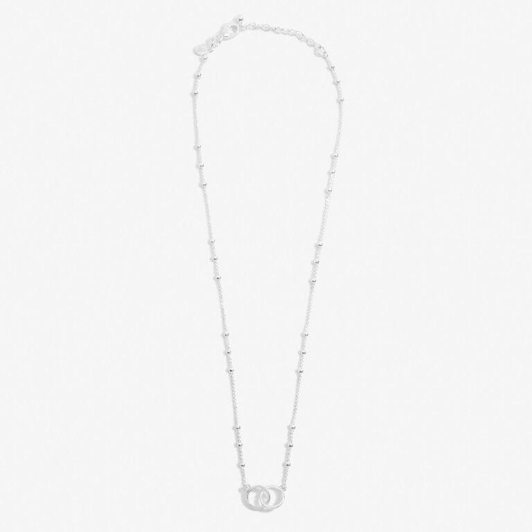 Joma Jewellery - Forever Yours - Super Sister Silver Hoops Necklace