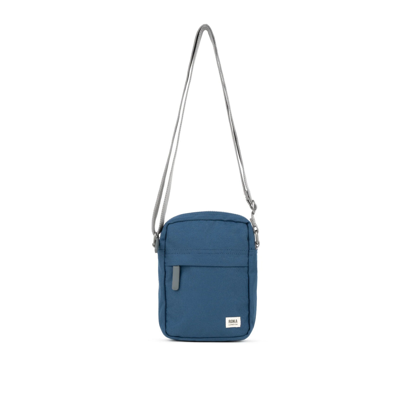 ROKA Bond Crossbody Bag -Sustainable Canvas - Deep Blue