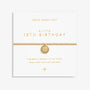 Joma Jewellery  - A little 18th Birthday Gold Disc Bracelet