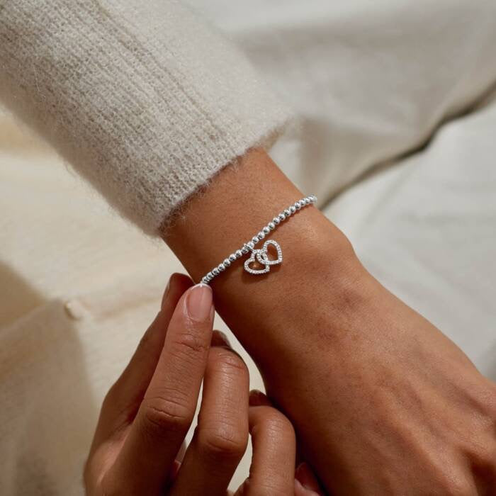 Joma Jewellery A Little Merry Christmas Fabulous Friend - Silver Plated Bracelet